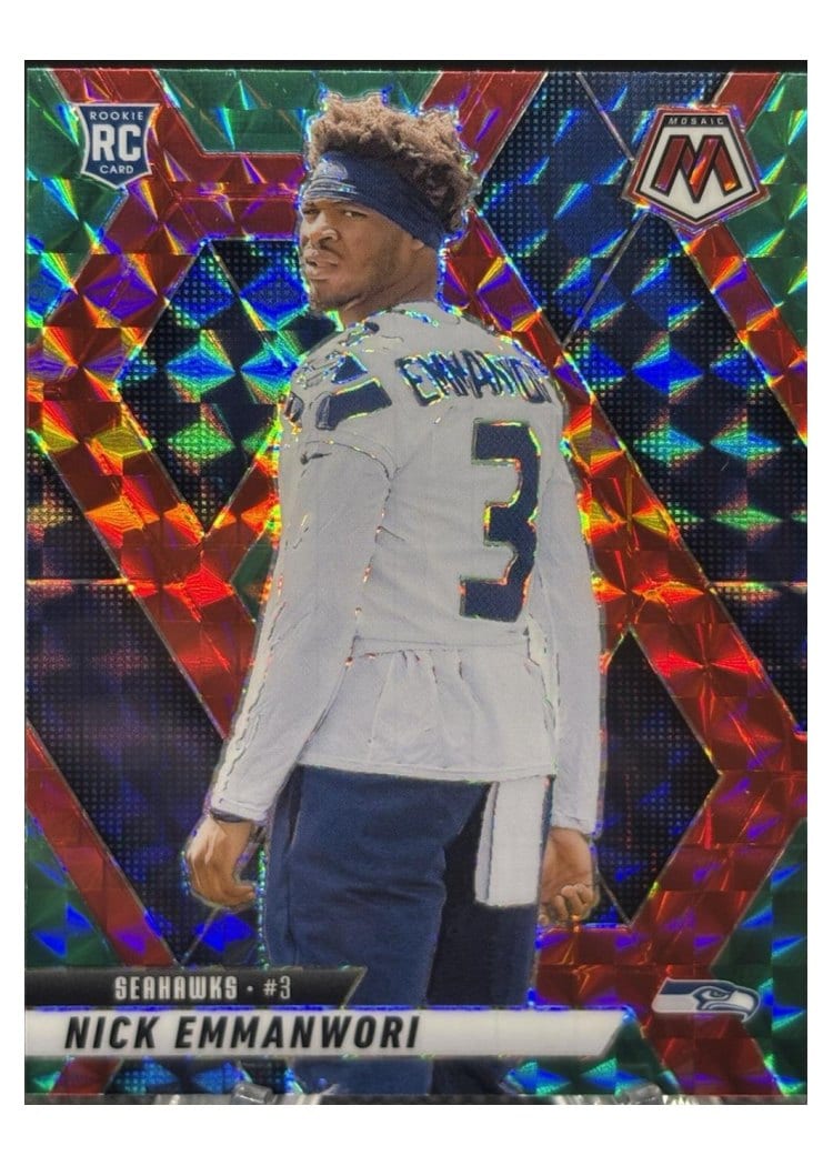 2025 Panini Mosaic Base Set Nick Emmanwori #321 card