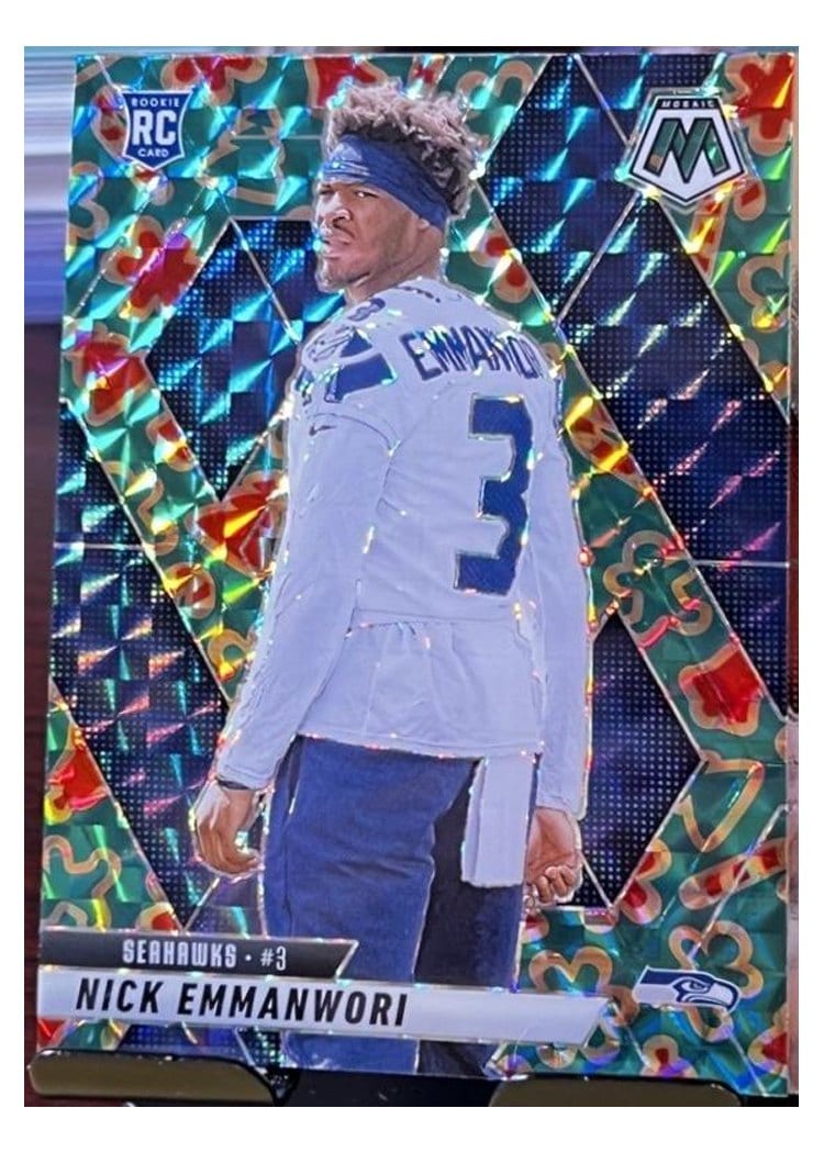 2025 Panini Mosaic Base Set Nick Emmanwori #321 card