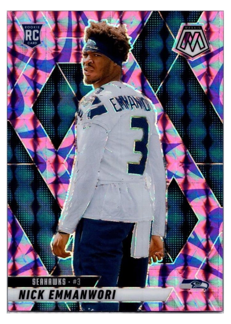 2025 Panini Mosaic Base Set Nick Emmanwori #321 card