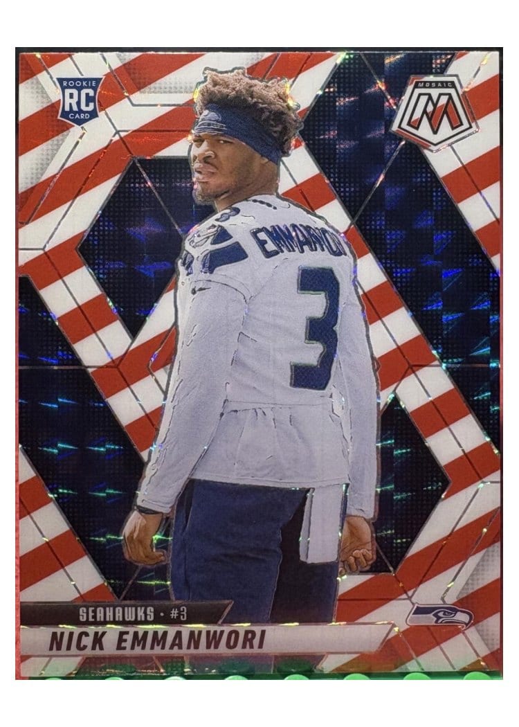 2025 Panini Mosaic Base Set Nick Emmanwori #321 card