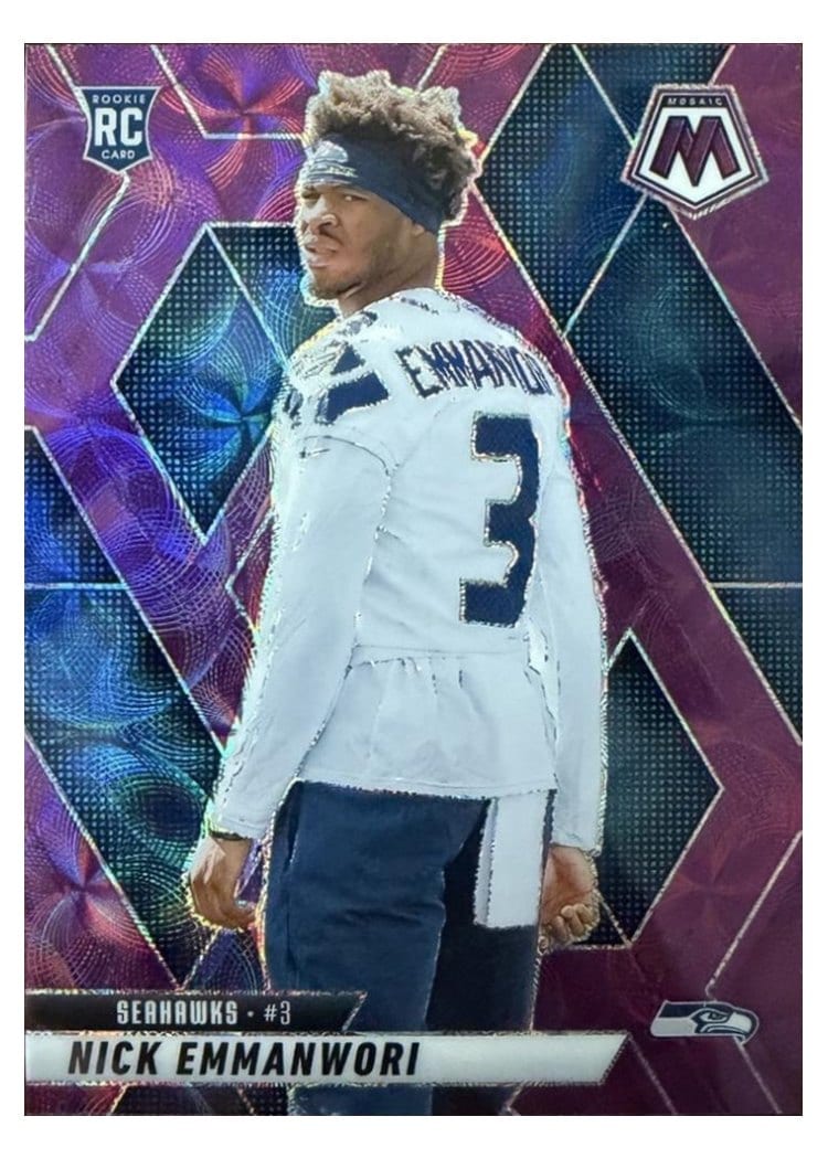 2025 Panini Mosaic Base Set Nick Emmanwori #321 card