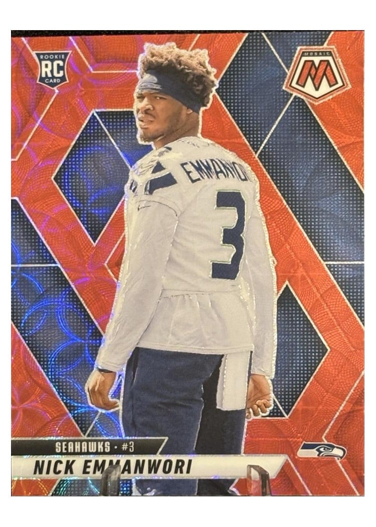 2025 Panini Mosaic Base Set Nick Emmanwori #321 card