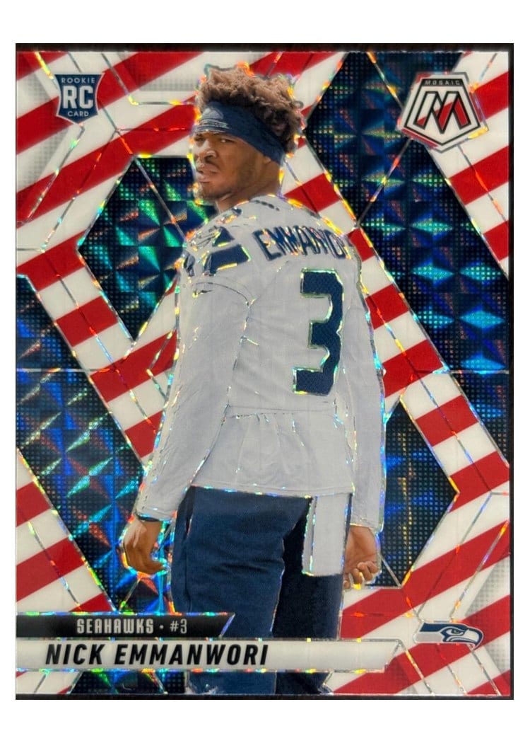 2025 Panini Mosaic Base Set Nick Emmanwori #321 card