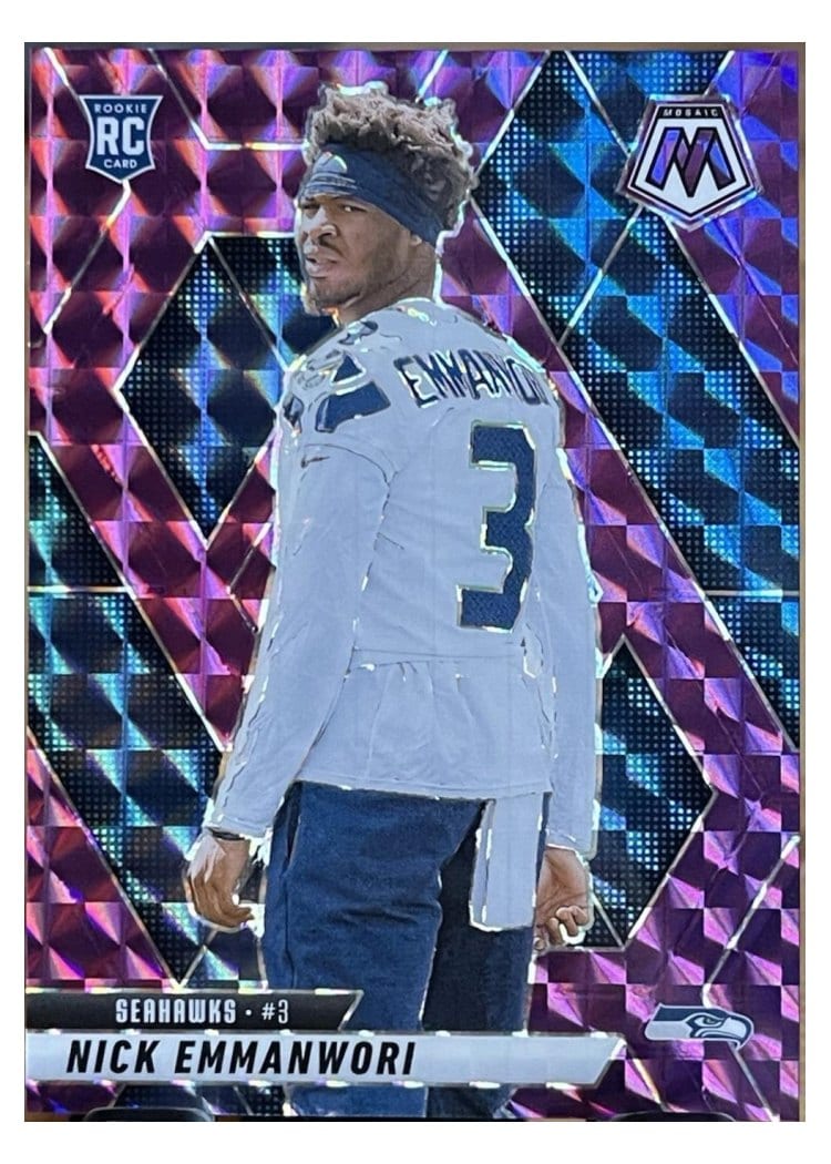 2025 Panini Mosaic Base Set Nick Emmanwori #321 card