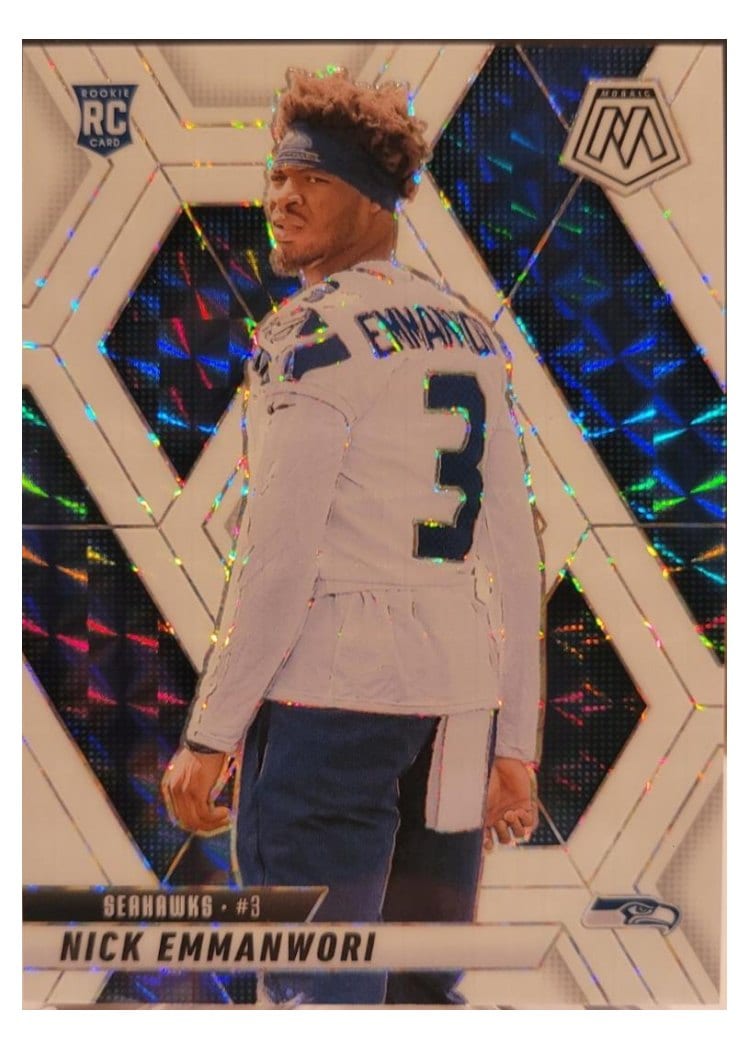 2025 Panini Mosaic Base Set Nick Emmanwori #321 card