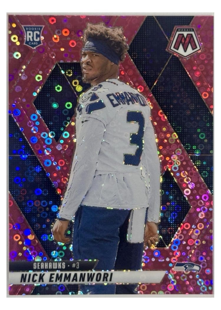 2025 Panini Mosaic Base Set Nick Emmanwori #321 card