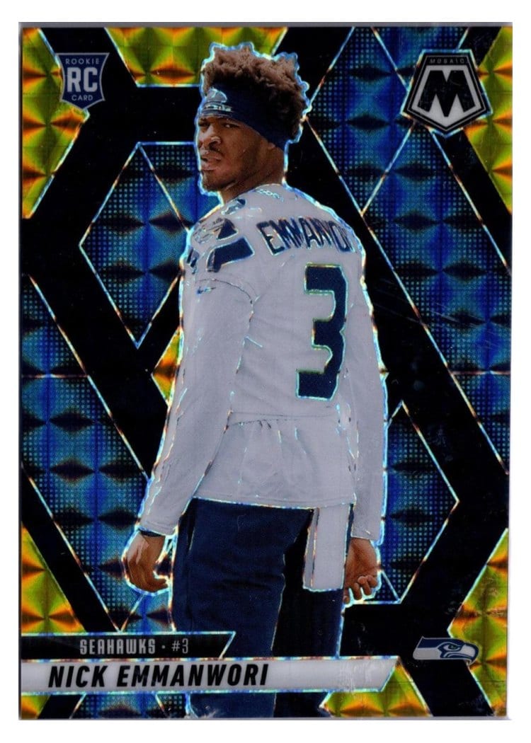 2025 Panini Mosaic Base Set Nick Emmanwori #321 card