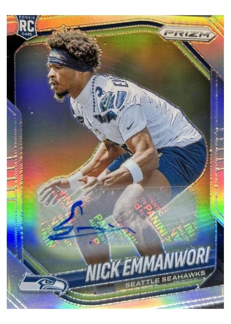 2025 Panini Prizm Base Set Nick Emmanwori #320 card