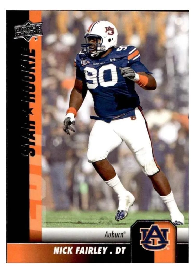 2011 Upper Deck Nick Fairley #191 card