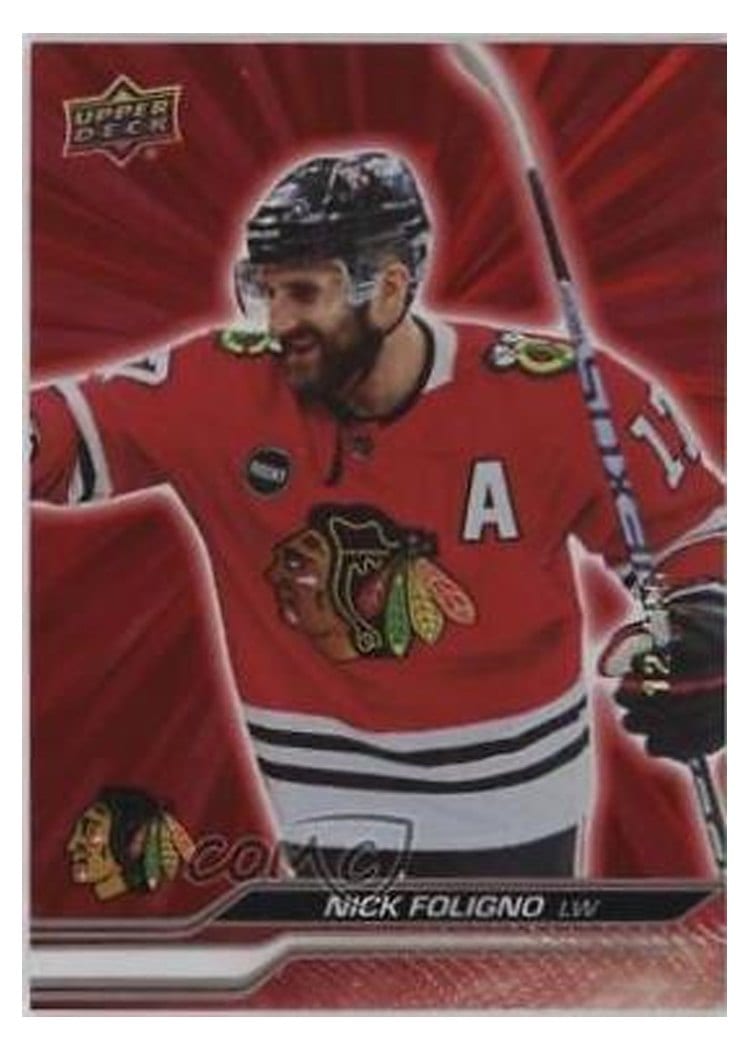 2023-24 Upper Deck Base Set Nick Foligno #531 card
