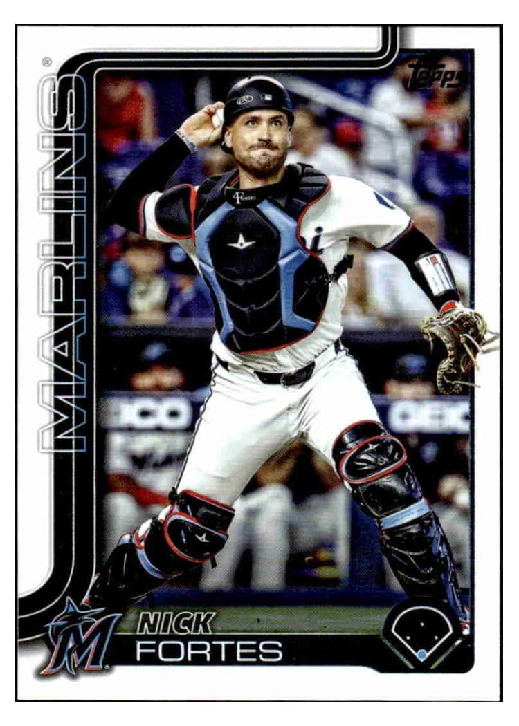 2025 Topps Base Set Nick Fortes #523 card