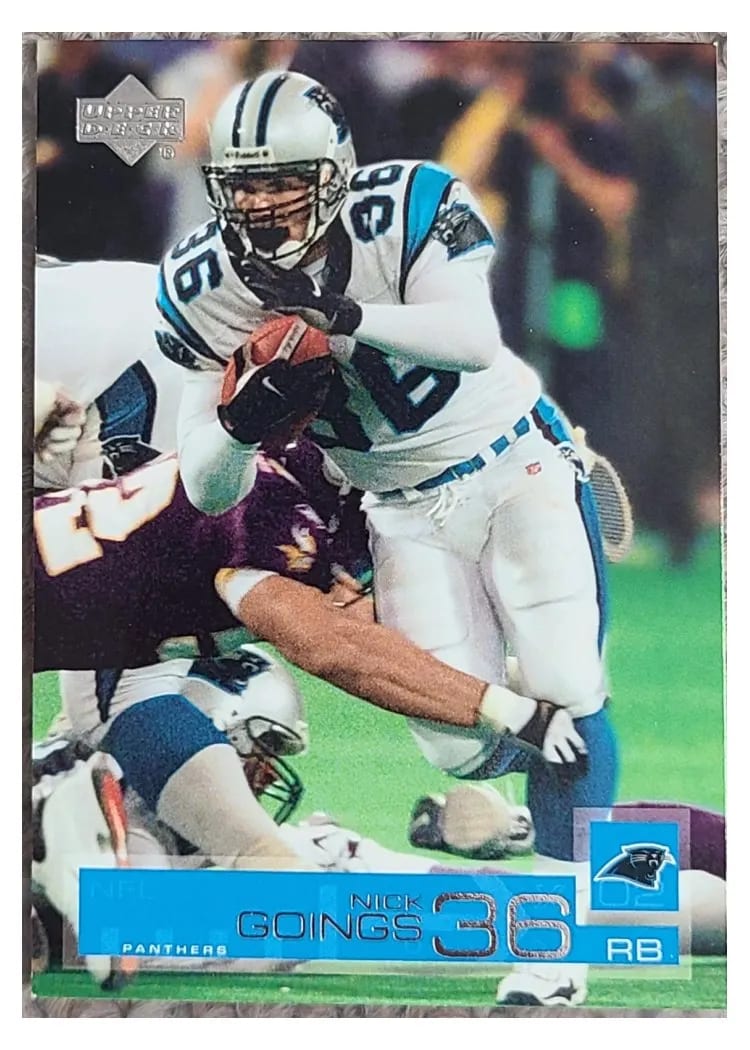 2002 Upper Deck Nick Goings #26 card
