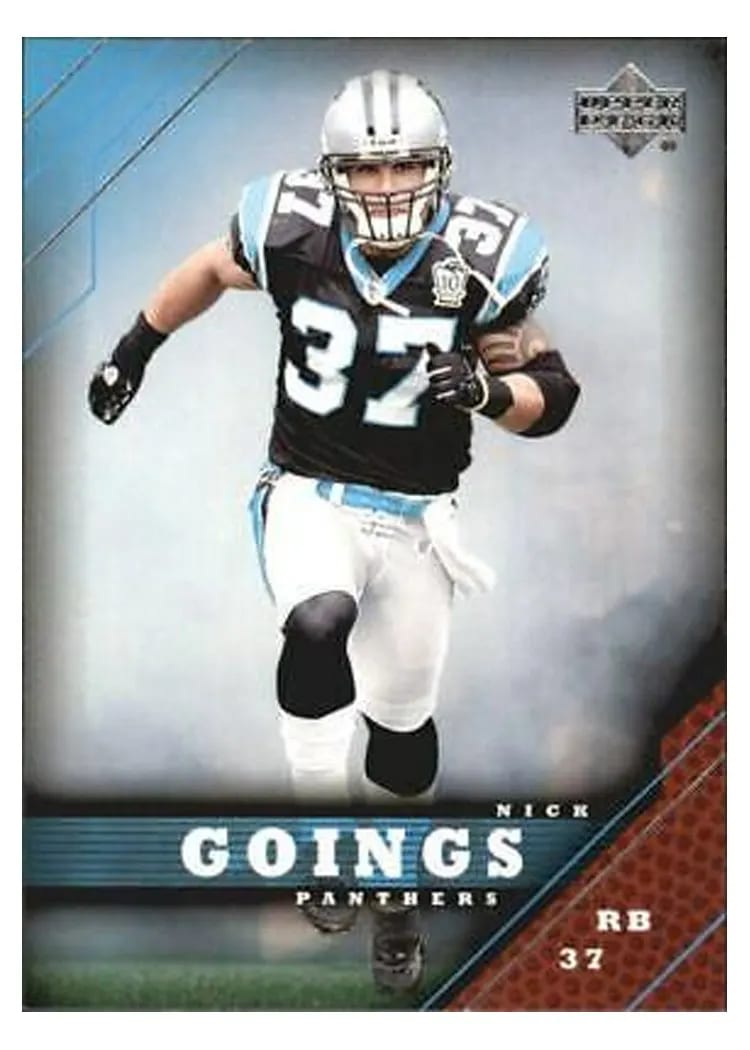 2005 Upper Deck Nick Goings #29 card