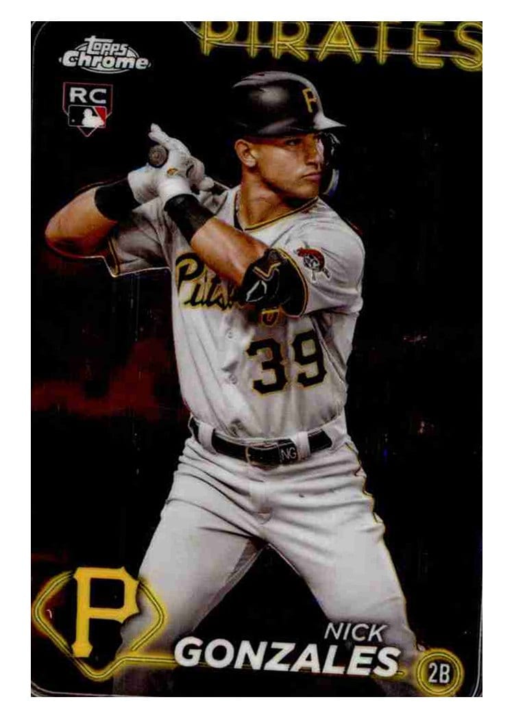 2024 Topps Chrome Base Set Nick Gonzales #72 card