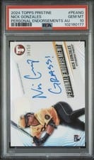 2024 Topps Pristine Personal Endorsements Autographs Nick Gonzales #PEA-NG