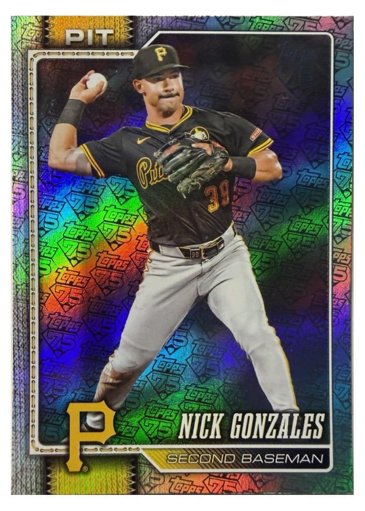 2026 Topps Base Set Nick Gonzales 75 Years #119 card