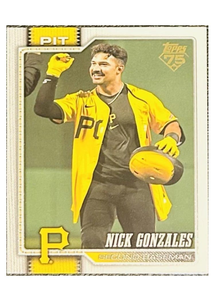 2026 Topps Base Set Nick Gonzales #119 card