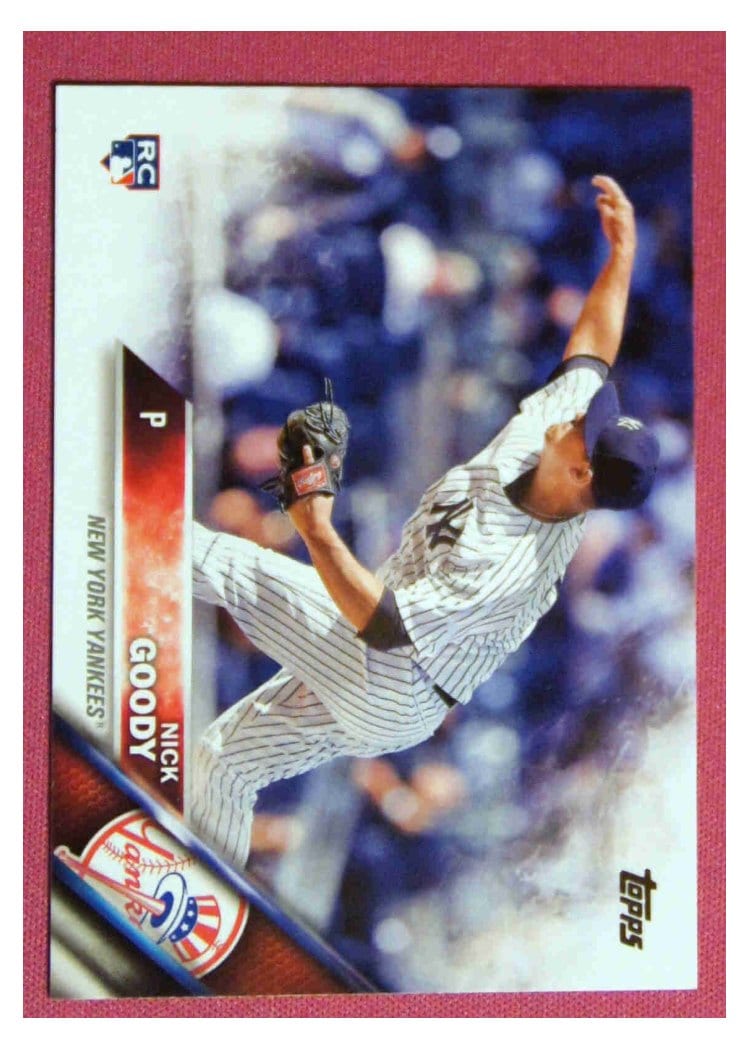 2016 Topps Base Set Nick Goody #547 card