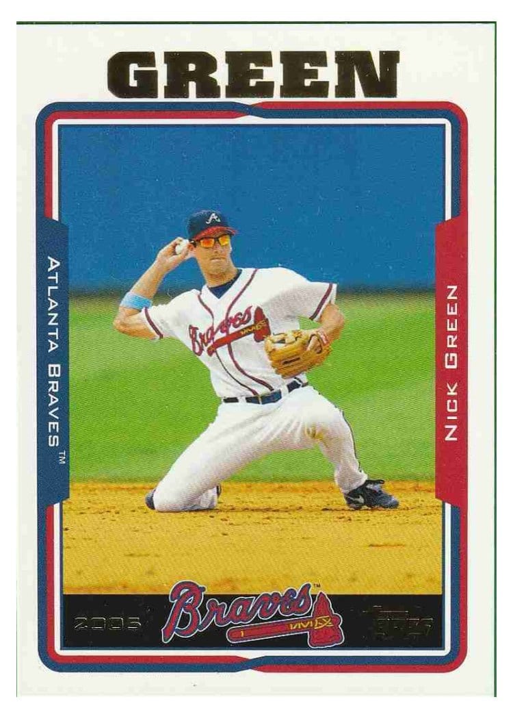 2005 Topps Base Set Nick Green #403 card