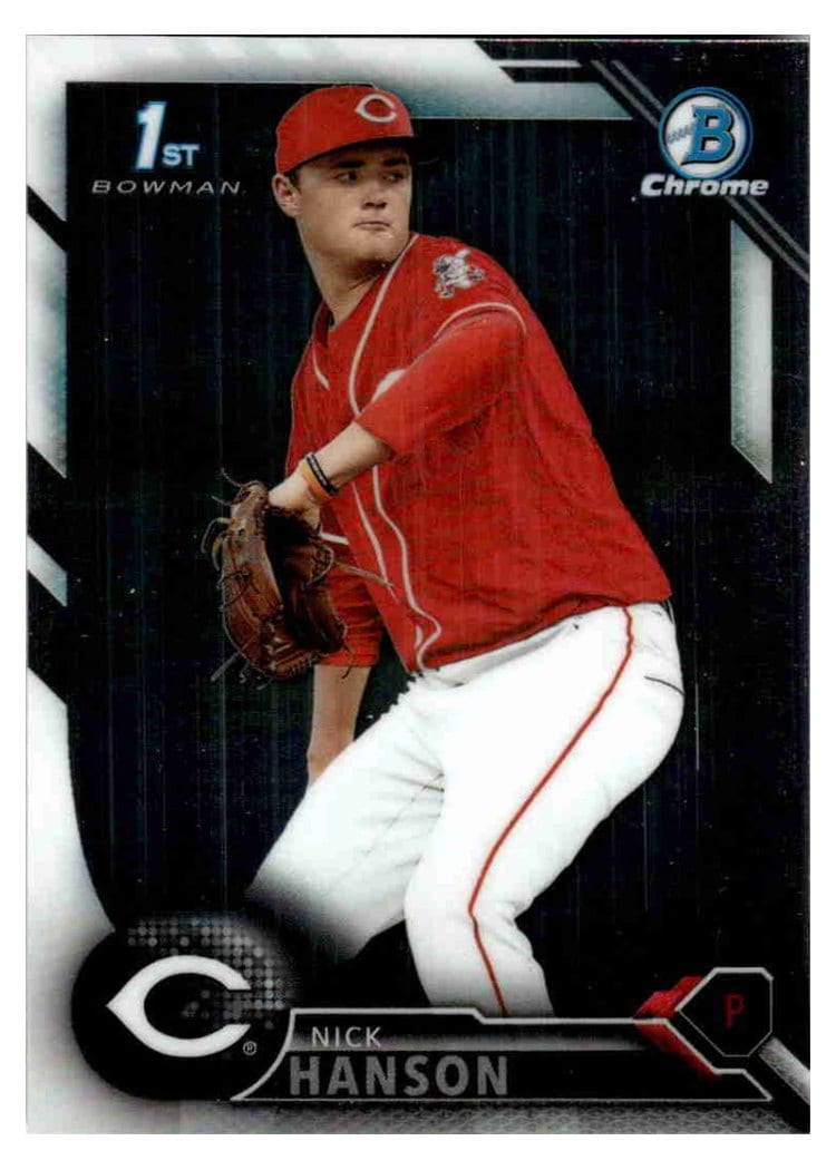 2016 Bowman Draft Chrome Nick Hanson #BDC-54 card