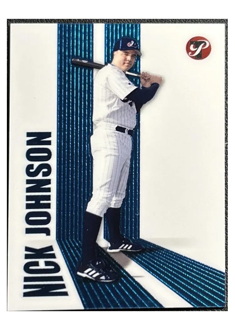 2004 Topps Pristine Nick Johnson #28 card