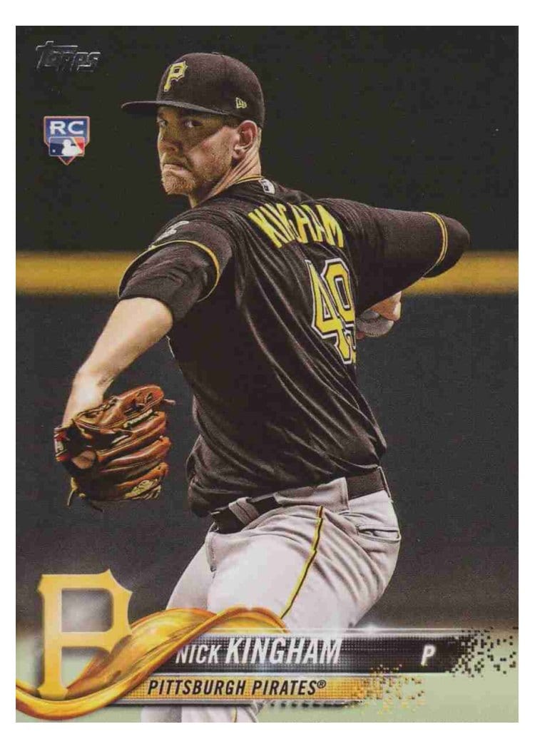 2018 Topps Update Base Set Nick Kingham #US201 card