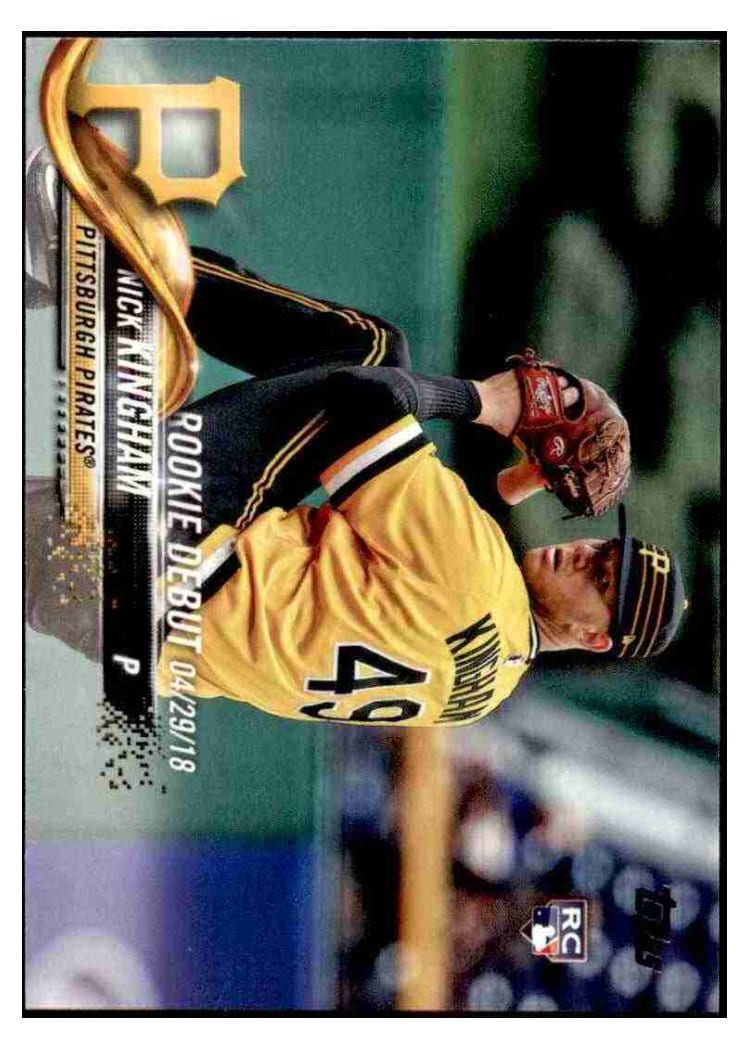 2018 Topps Update Base Set Nick Kingham #US9 card