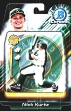 2024 Bowman Draft Bowman In Action Nick Kurtz #BIA-3