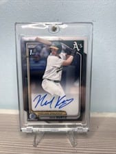2024 Bowman Draft Chrome Prospect Autographs Nick Kurtz #CPA-NK card