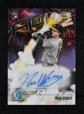 2025 Bowman Chrome Adios Autographs Nick Kurtz #AAV-NK card