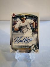 2025 Bowman Prospects Autographs Nick Kurtz #BPA-NK
