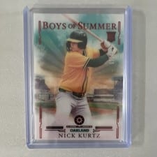 2025 Panini Boys of Summer Base Set Nick Kurtz #40