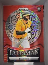 2025 Panini Prizm Talisman Nick Kurtz #25 card
