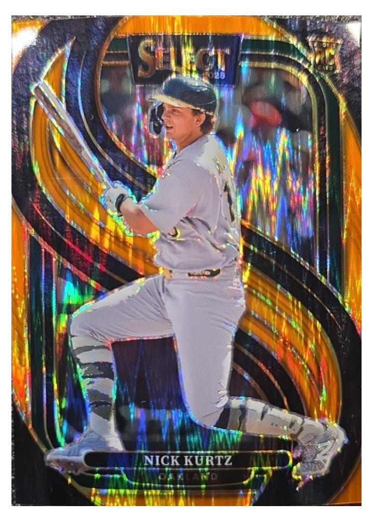 2025 Panini Select Firestorm Nick Kurtz #1 card