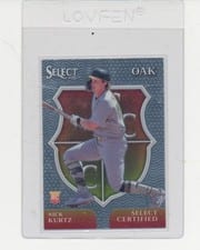 2025 Panini Select Select Certified Nick Kurtz #21