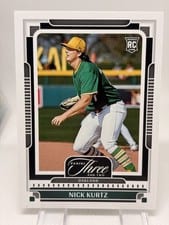 2025 Panini Three and Two Base Set Nick Kurtz #78 card