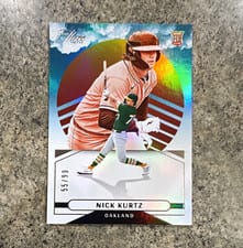 2025 Panini Three and Two On The Horizon Nick Kurtz #6