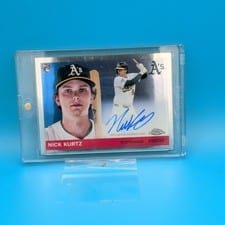 2025 Topps Chrome Platinum Autographs Nick Kurtz #CPA-KU