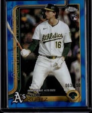 2025 Topps Chrome Update Nick Kurtz #USC180 card