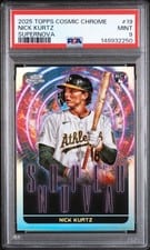 2025 Topps Cosmic Chrome Supernova Nick Kurtz #S-19 card