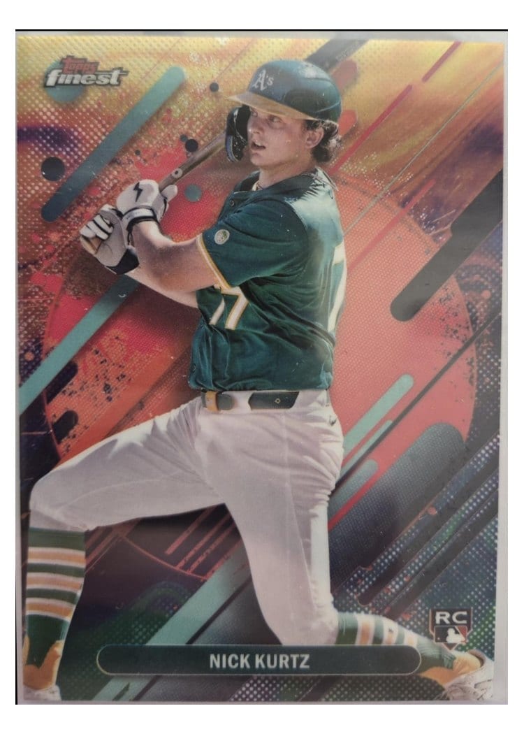 2025 Topps Finest Nick Kurtz #252 card