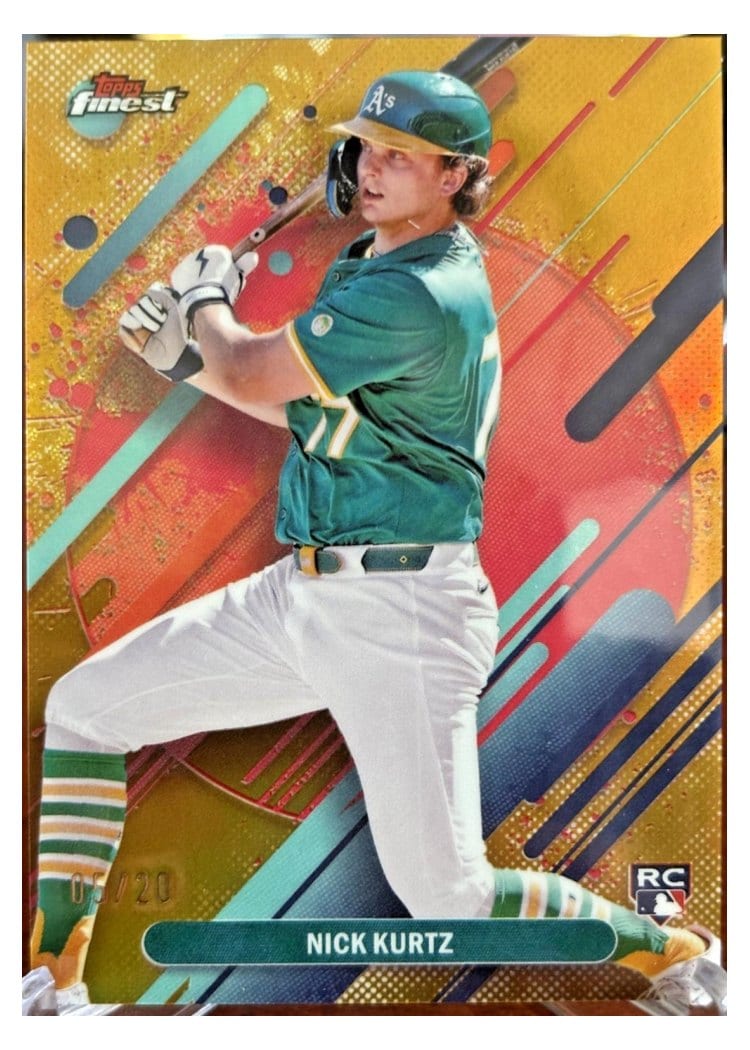 2025 Topps Finest Nick Kurtz #252 card