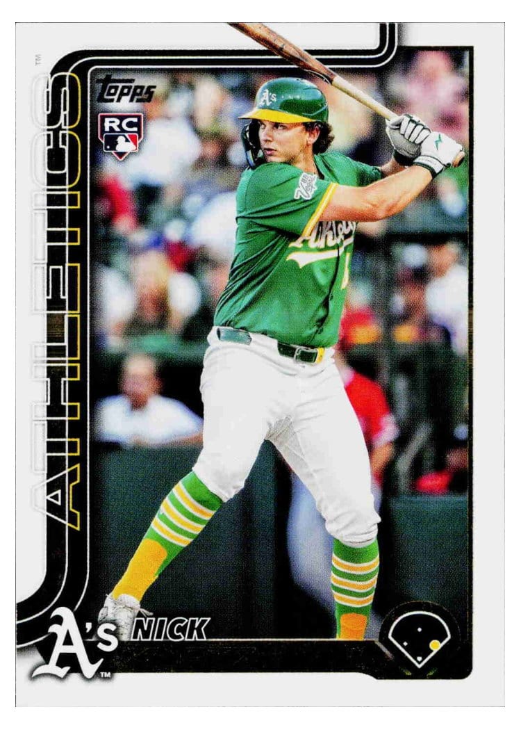 2025 Topps Update Base Set Nick Kurtz #US201 card