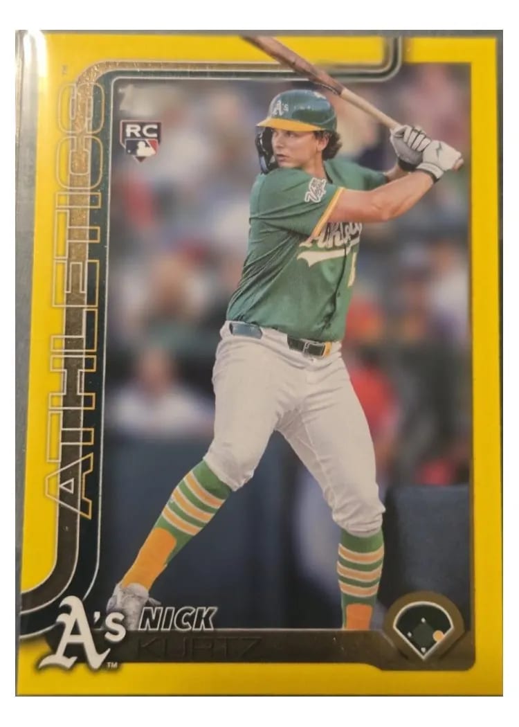 2025 Topps Update Nick Kurtz #US201 card