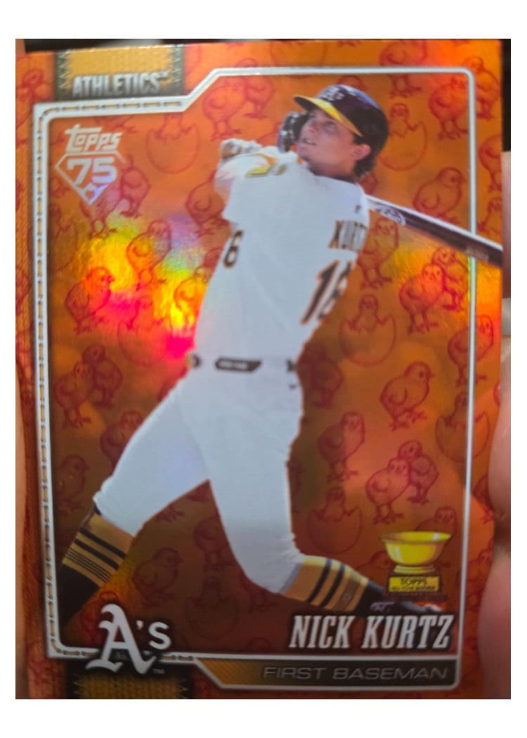 2026 Topps Nick Kurtz #97 card