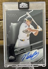 2026 Topps Chrome Black Autographs Nick Kurtz #CBA-NK
