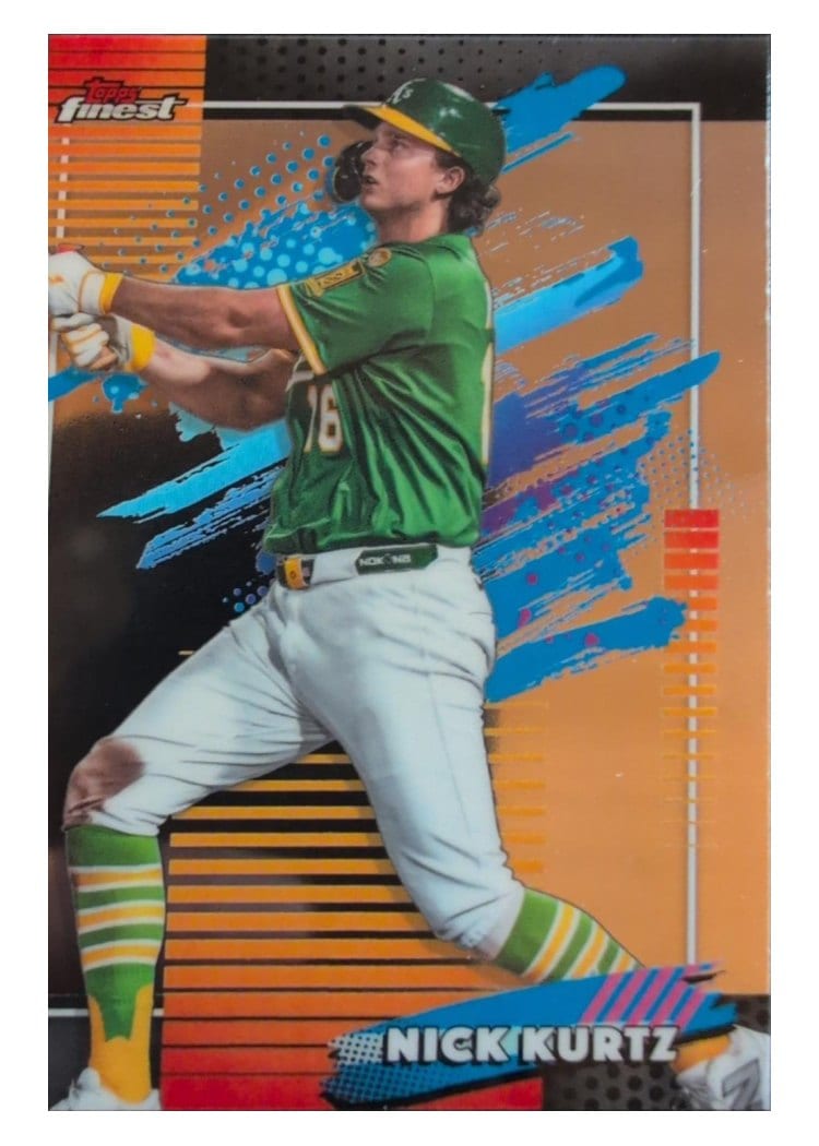 2026 Topps Finest Nick Kurtz #176 card
