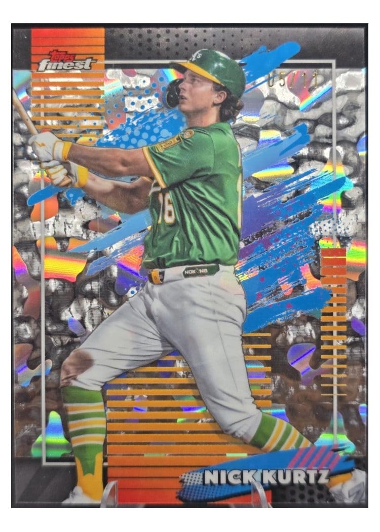2026 Topps Finest Nick Kurtz #176 card
