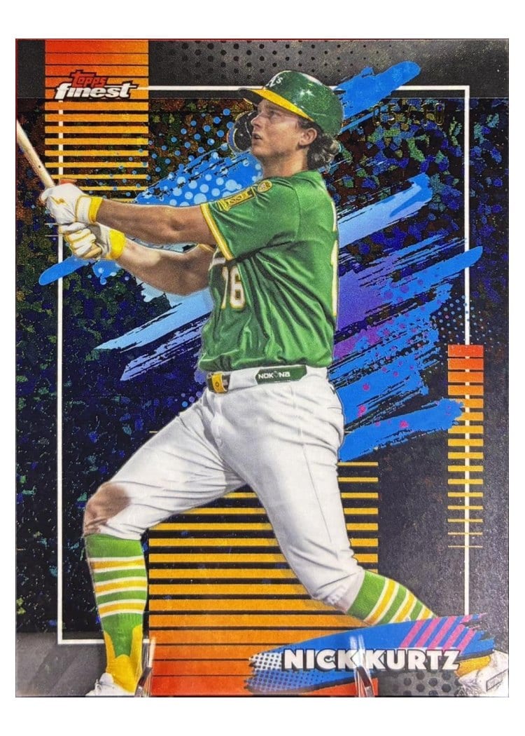 2026 Topps Finest Nick Kurtz #176 card