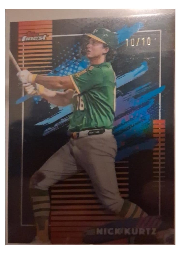 2026 Topps Finest Nick Kurtz #176 card
